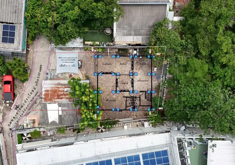 บ้านพักอาศัย สาทร กทม. - I BUILDING CO., LTD.