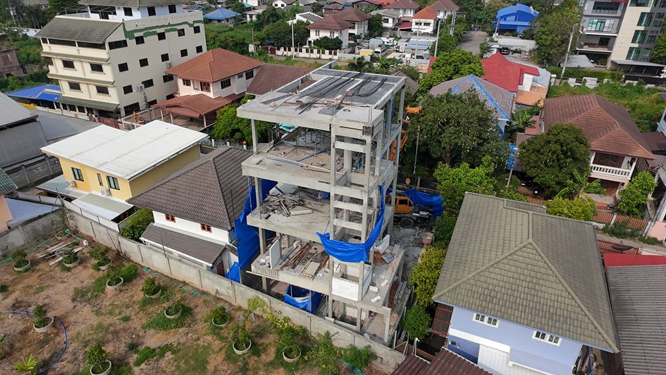 4-Story Residential Precast Structure พระราม 5 นนทบุรี - Image 1