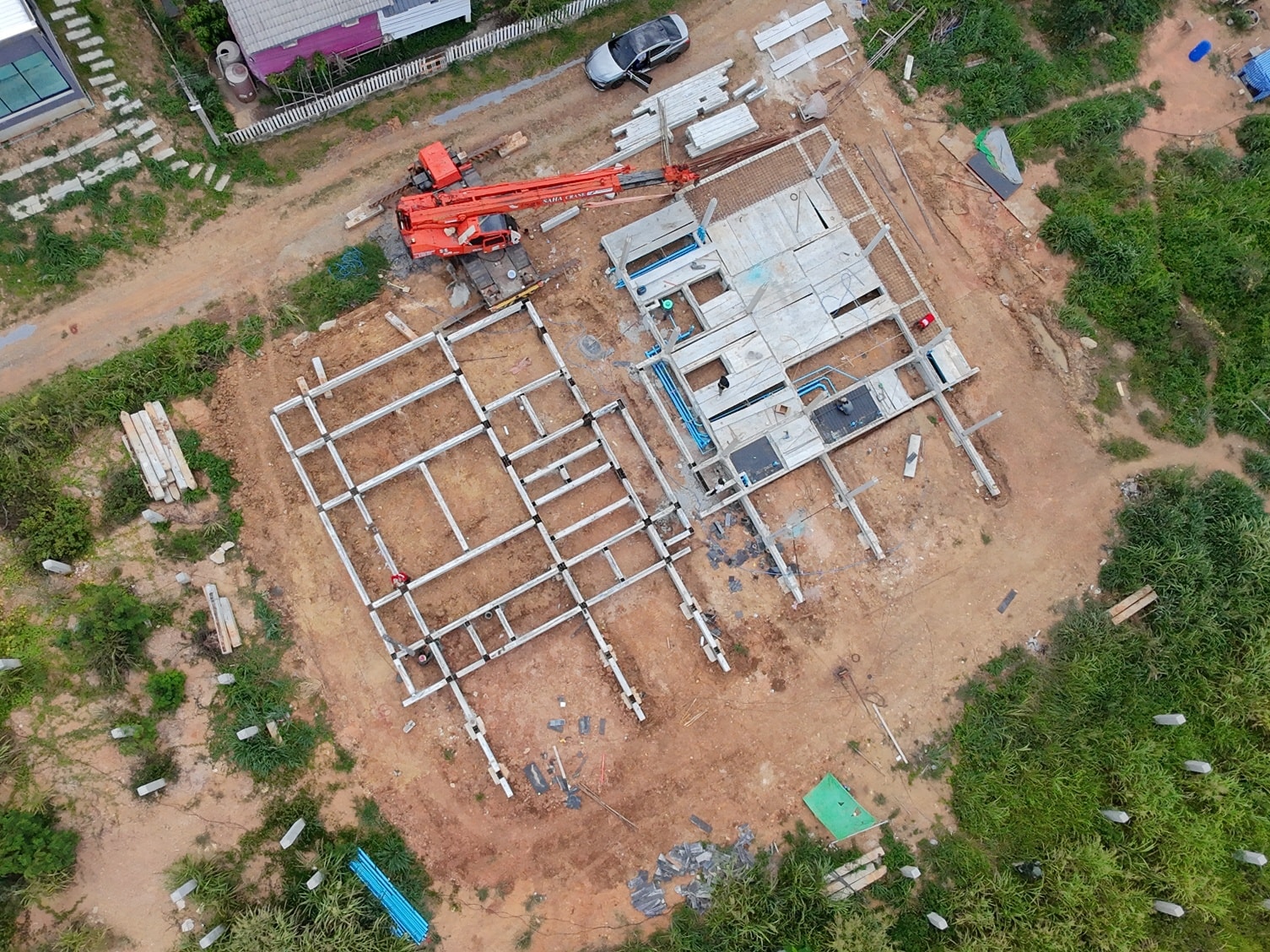 ผลงานการติดตั้งงานโครงสร้างสำเร็จรูป เขาใหญ่ - Image 2