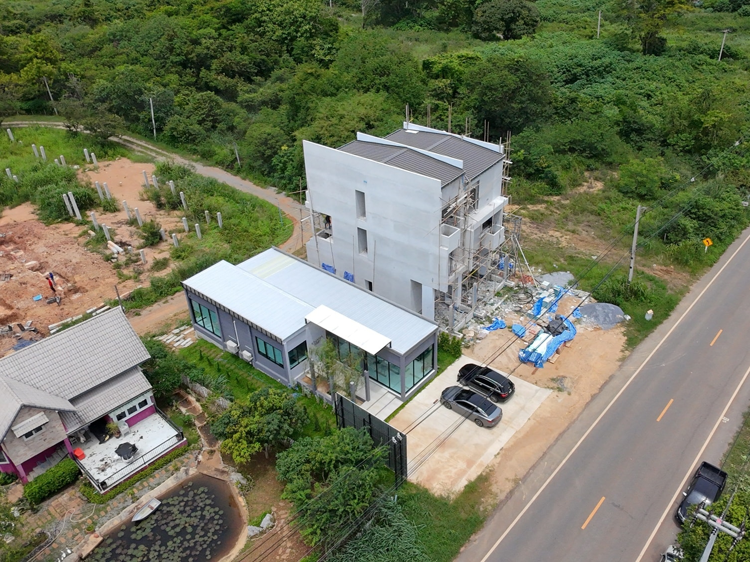 ผลงานการติดตั้งงานโครงสร้างสำเร็จรูป เขาใหญ่ - Image 3