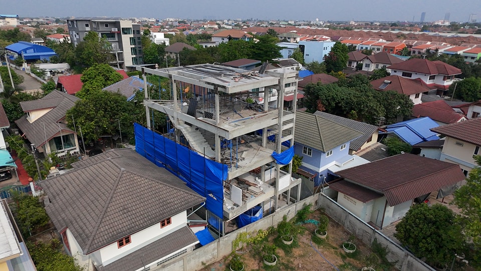 4-Story Residential Precast Structure Rama 5 Nonthaburi - Image 3