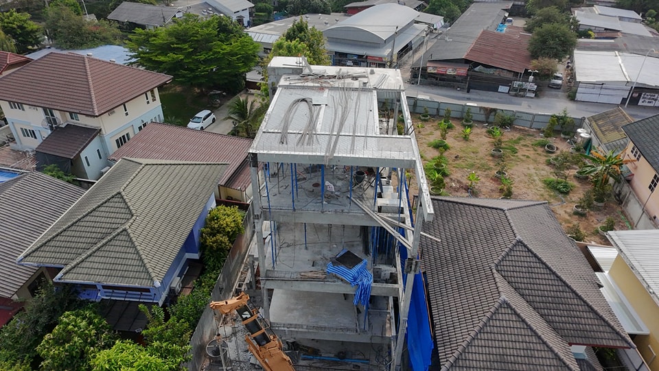 4-Story Residential Precast Structure Rama 5 Nonthaburi - Image 4