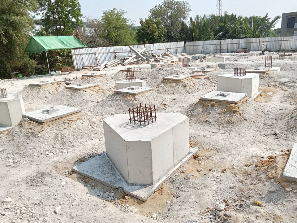 อาคารโกดังเก็บสินค้า คาน เสา Precast พระประแดง - Image 4